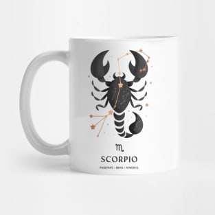 Scorpio Constellation Zodiac Series Mug